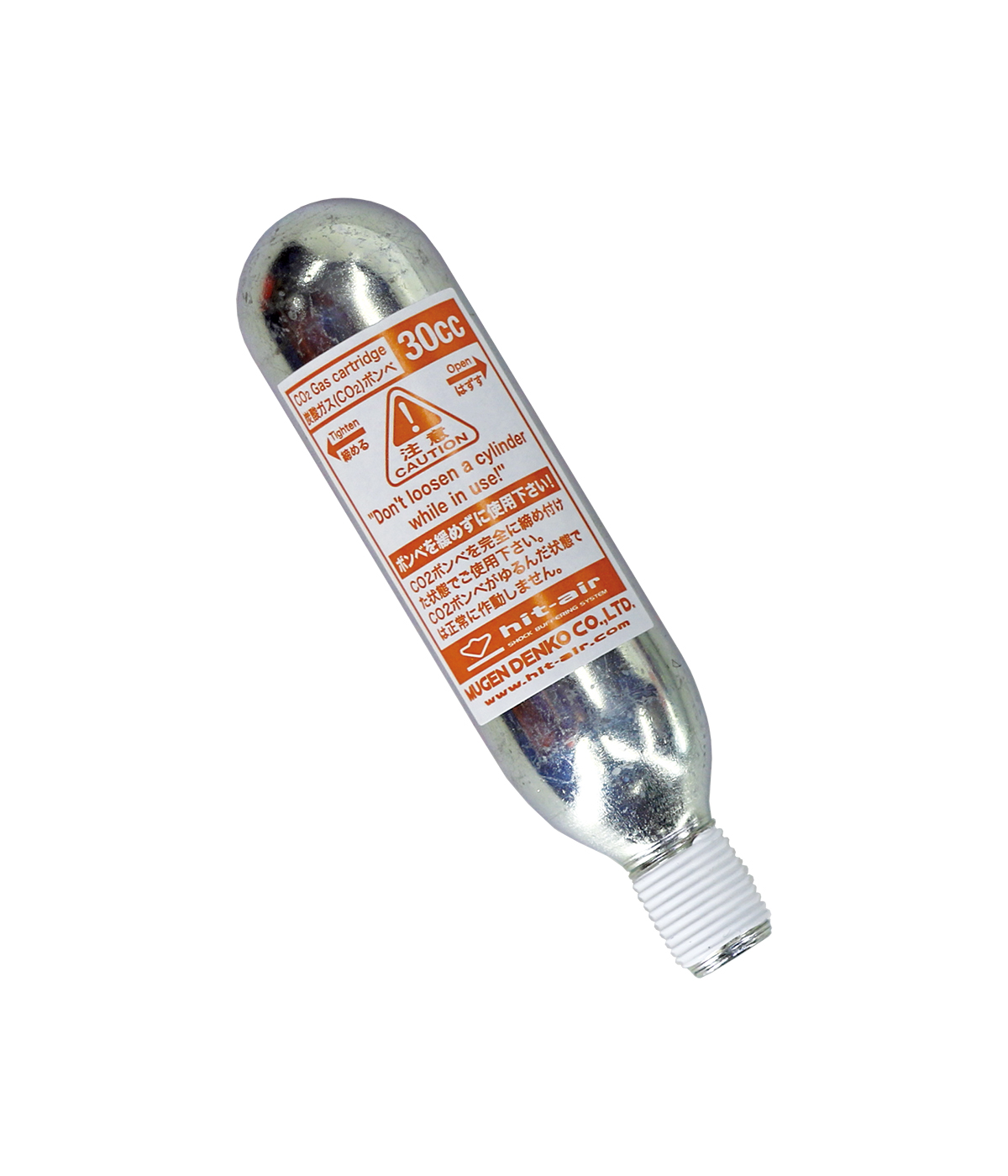 【乗馬用】 交換用カートリッジボンベ 30cc